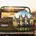 Curious Friendly Donkeys Countryside Scene - Farmhouse Decor Gift for Donkey Lover Spare Tire Cover - 2