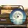 Star Dusted Night Sky Full Moon Water Reflection - Travel Essentials Spare Tire Cover - 2