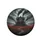 Dilapidated Victorian Mansion Red Poppies - Spooky Home Decor Gift Spare Tire Cover - 4