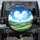 Fluffy Heart Clouds Green Hills Path - Outdoor Adventure Gift for Nature Lover Spare Tire Cover - 1