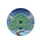 Regal Peacock Golden Birds Indigo Cerulean Sky - Wildlife Lover Gift Spare Tire Cover - 4