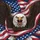 Bald Eagle American Flag - Patriotic Independence Day Gift for Veterans Spare Tire Cover - 6