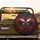Red Glowing Skulls Skeletal Tendrils - Home Decor Gift for Dark Art Lovers Spare Tire Cover - 2