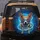 Futuristic Corgi VR Goggles Data Stream - Tech Enthusiast Gift for Dog Owner Spare Tire Cover - 5