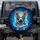 Futuristic Corgi VR Goggles Data Stream - Tech Enthusiast Gift for Dog Owner Spare Tire Cover - 1