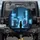 Black Cat Futuristic City Night - Urban Lifestyle Gift for Cat Lovers Spare Tire Cover - 1