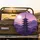 Japanese Pagoda Misty Mountain Full Moon Birds - Home Decor Gift Spare Tire Cover - 2