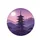 Japanese Pagoda Misty Mountain Full Moon Birds - Home Decor Gift Spare Tire Cover - 4