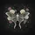 Translucent Moth Roses Celestial Night Sky - Nature Lover Gift for Outdoor Enthusiast Spare Tire Cover - 6