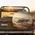 Powerful Grey Wolves Running Dust Trails Desert Plain Mountain Sunset - Wildlife Lover Gift Spare Tire Cover - 2