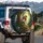 Young Elf Ancient Forest Glowing Mushrooms - Fantasy Lover Gift Spare Tire Cover - 3