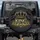 Royal Crown KING Bats Gold Filigree Scrollwork - Luxury Lifestyle Gift for Men Spare Tire Cover - 1