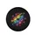 Rainbow Paw Prints Glowing Cosmic Dust - Pet Owner Everyday Decor Gift Spare Tire Cover - 4