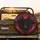 Crimson Abyss Black Canine German Shepherds Snarling Red Eyes - Dog Lover Car Accessory Spare Tire Cover - 2