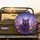 Plush Purple Cat Golden Eyes Floral Field Cosmic Twilight - Cat Lover Gift Spare Tire Cover - 2