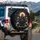 Skeletal Figure Skulls Full Moon Night Sky - Cosmic Decor Gift for Yoga Lover Spare Tire Cover - 3