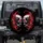 Human Skulls Skeletal Forms Glowing Red Flames - Dark Fantasy Decor for Skull Collector Spare Tire Cover - 1