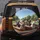 Pit Bulls Classic Car Countryside Scene - Dog Lover Travel Gift Spare Tire Cover - 5