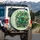 Four-Leaf Clover Ladybug Lush Greenery - Garden Decor Gift Spare Tire Cover - 3