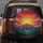 Stained Glass Mountain Sunset Radiant Sun - Nature Lover Gift Spare Tire Cover - 5