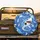 Sharks with Red Mouth Jagged Teeth, Bubbles, Blue Water Ripples - Wildlife Lover Gift Spare Tire Cover - 2