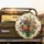Stained Glass Daisies Coneflowers Lavender Floral - Garden Lover Home Decor Gift Spare Tire Cover - 2