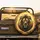 Majestic Lion Head Glowing Yellow Eyes Golden Streaks Mane - Wildlife Lover Gift Spare Tire Cover - 2