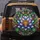 Stained Glass Lotus Water Lily Flower Foliage Boho Lifestyle Home Decor Gift Spare Tire Cover - 5