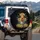 Baby Highland Cow Sunflowers Galvanized Bucket - Farmhouse Home Decor Gift for Cow Lover Spare Tire Cover - 3