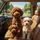 Curious Poodle Dogs Road Trip - Travel Essentials for Dog Lover Spare Tire Cover - 6