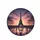 Eiffel Tower Parisian Streetlights Sunset Reflective Avenue Cityscape - Travel Lover Gift Spare Tire Cover - 4