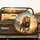 Lion Roaring Golden Mane Mountain Craggy Boulders Sun-Drenched Plain - Wildlife Lover Gift Spare Tire Cover - 2