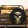 Majestic Eagle Luminous Full Moon Golden Water Reflection Night Sky - Outdoor Lifestyle Gift Spare Tire Cover - 2