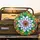 Stained Glass Flower Leaves Botanical Mosaic - Garden Lover Gift Spare Tire Cover - 2