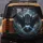 Dark Dragon Head, Electric Blue Eyes & Shadowy Wings - Fantasy Lover Auto Decor Gift Spare Tire Cover - 5