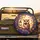 Cartoon Owl Full Moon Lantern - Autumn Woodland Decor Spare Tire Cover - 2