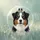 Australian Shepherd Fuzzie Orb Meadow - Dog Lover Gift for Pet Owners Spare Tire Cover - 6