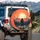 Samurai Warrior Japanese Mountain Sunset - Adventure Lover Gift for History Enthusiast Spare Tire Cover - 3
