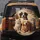 Four Domestic Pets Cat Dog Golden Retriever Bernese - Animal Lover Home Decor Gift Spare Tire Cover - 5