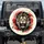 Roaring Lion Golden Eyes Scarlet Swirl - Wildlife Lover Gift Spare Tire Cover - 1