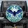 Flying Bat Stained Glass Art Nouveau Floral - Wildlife Lover Home Decor Gift Spare Tire Cover - 1