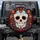 Sugar Skull Floral Heart Mexican Folk Art - Dia de los Muertos Gift Spare Tire Cover - 1