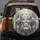 Majestic Wolves Nuzzling Blue Butterflies Birch Forest Blue Flowers - Wildlife Lover Gift Spare Tire Cover - 5