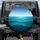 Expansive Deep Turquoise Ocean Sky Waves - Ocean Lover Gift Spare Tire Cover - 1