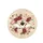 White Swans Heart Roses Peonies Floral - Home Decor Gift for Bird Lovers Spare Tire Cover - 4