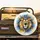 Majestic Flowing Mane Lion Head Ornate Silver Crown - Wildlife Lover Gift Spare Tire Cover - 2