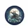 Japanese Cat Samurai Ocean Waves Moon - Martial Arts Fan Car Decor Gift Spare Tire Cover - 4