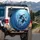 Orca Killer Whale Ocean Heart Glitter - Ocean Lover Gift Spare Tire Cover - 3