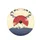 Mount Fuji Red Sun Cherry Blossom Seigaiha - Japan Mountain Lover Gift Spare Tire Cover - 4
