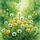 Vibrant Dandelion Seed Head Foliage Field - Nature Lover Gift for Gardeners Spare Tire Cover - 6